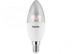Лампа светодиодная Camelion LED7,5-C35-CL/830/E14