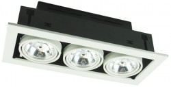 Врезной светильник Arte Lamp A5930PL-3WH