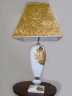 Настольная лампа с абажуром 540-032, высота 75 см ширина 40 см Керамика/бархат(Ск)