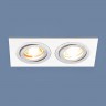 Встраиваемый светильник Electrostandard 1051/2 WH белый