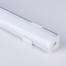 Угловой алюминиевый профиль для светодиодной ленты Elektrostandard LL-2-ALP008 черный