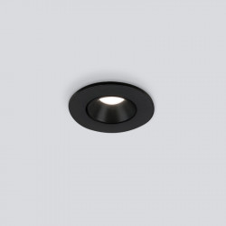 Встраиваемый светильник Elektrostandard 25025/LED 3W 4200K BK черный KARY