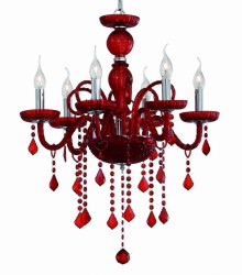 Люстра Ideal Lux GIUDECCA SP6 ROSSO
