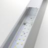 Линейный светодиодный накладной двусторонний светильник Elektrostandard 53см 20Вт 101-100-40-53 матовое серебро