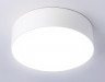 Потолочный светодиодный светильник Ambrella light FV5516 WH белый LED 18W 4200K D160*58 (Без ПДУ)