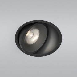 Встраиваемый светильник Elektrostandard 25083/LED 6W 4200K чёрный Slide