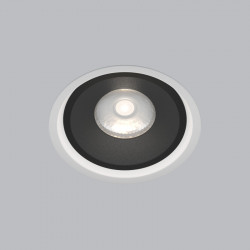 Встраиваемый светильник Elektrostandard 25083/LED 6W 4200K белый/чёрный Slide