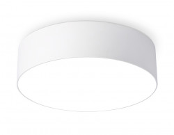 Потолочный светодиодный светильник Ambrella light FV5515 WH белый LED 18W 3000K D160*58 (Без ПДУ)