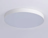 Потолочный светодиодный светильник Ambrella light FV5535 WH белый LED 90W 3000K D600*58 (Без ПДУ)